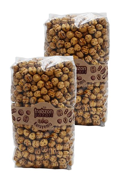 TRABZON PAZARI Yellow Chickpeas - Domestic Double Roasted, 2x260 Gr