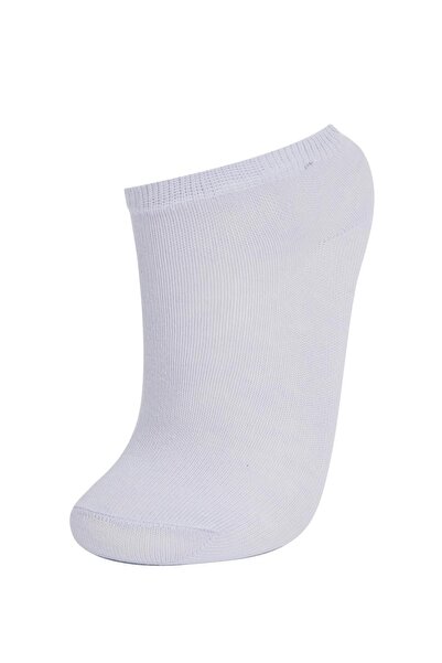 DeFacto Set of 5 Cotton Booties Socks for Girls - T7634a621sp