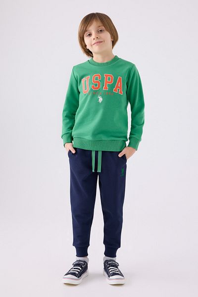 U.S. Polo Assn. 4-15 Years Old Boy Us Polo Assn Licensed Suit - Circle