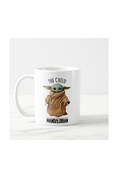 Bi Tıkla Gelsin Baby Yoda, Mandalorian Kupa Bardak, Star Wars