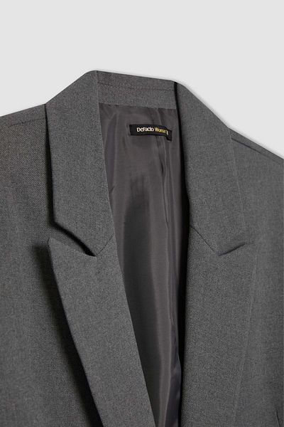 DeFacto B0490ax23au Model - Oversize Blazer Jacket