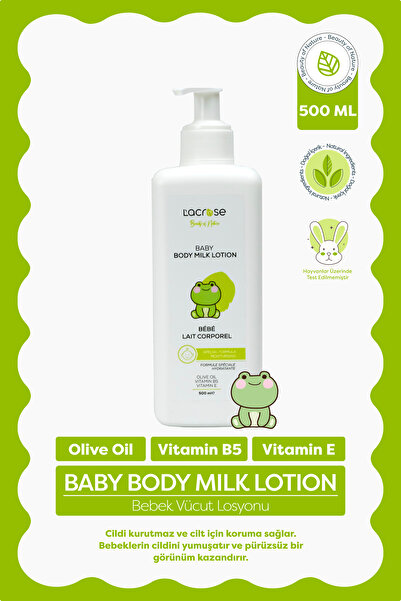 L'ACROSE Bebek Vücut Losyonu - Baby Body Milk - 500 ML