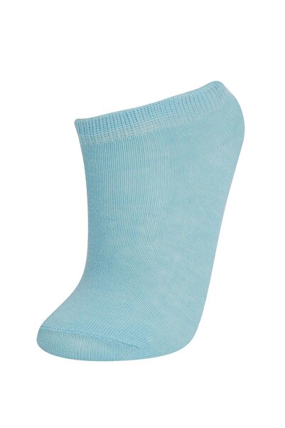 DeFacto Set of 5 Cotton Booties Socks for Girls - T7634a621sp