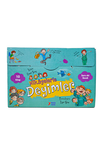 Hikayelerle Deyimler 3. ve 4. Sınıf 10 Kitap Yuva Okul
