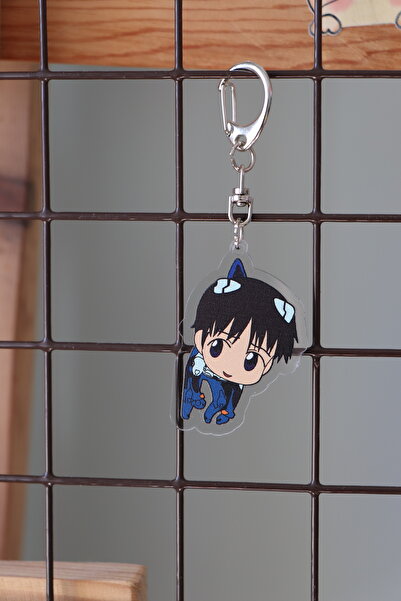 Akumastik Neon Genesis Evangelion Shinji Ikari Bag Ornament Breloc - Accesoriu Anime