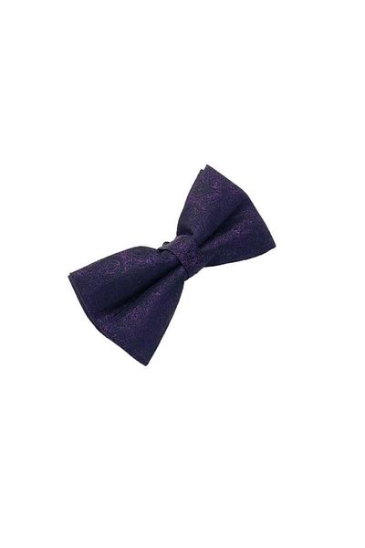 Brianze Bow Tie Patterned Purple Melange