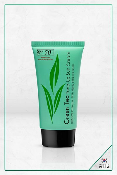 DR. CELLIO Juno Green Tea Extract Toning Blemish - Anti-Acne and Wrinkle Sunscreen ( Waterproof )
