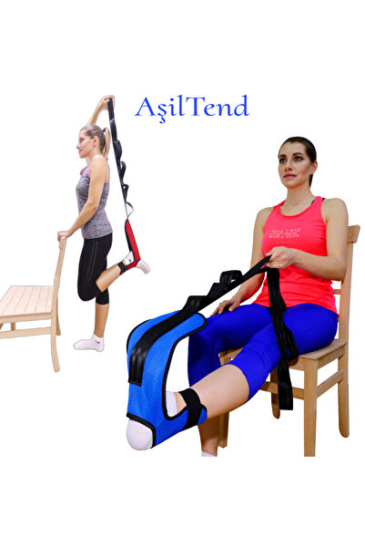 AslifeMed حزام تمديد اليوجا، حزام اللياقة البدنية، سحب الساق للنساء، تمرين ال...