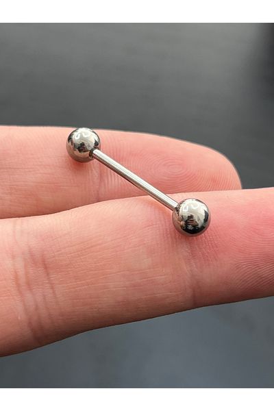 Karınca Piercing 20 Mm - First Piercing Long Tongue Surgical Steel (karinca Tattoo)