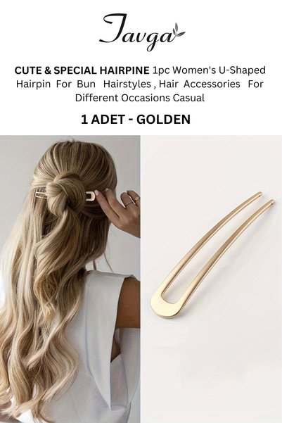 TAVGA Casual Korean Special Hair Pins Kore Elegant Saç Tokası