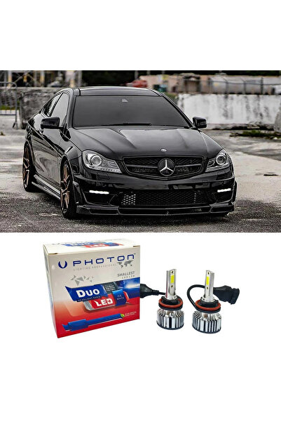 Photon Mercedes C180 W204 Led Xenon Uzun Far Ampulü H7 Duo Yeni Seri Beyaz 20...