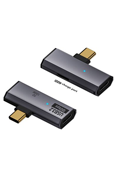 LivX Type C To 2 USB3.2 100W 10Gbps Veri Aktarımı Kulaklık Müzik Dinleme Dönüştürücü Çevirici OTGCC