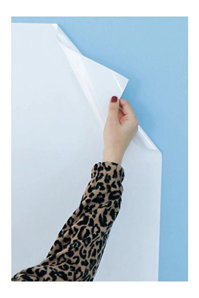 Evbuya 2 Adet 120 x 90 Cm Yapışkansız Statik Manyetik Akıllı Kağıt Tahta - Beyaz