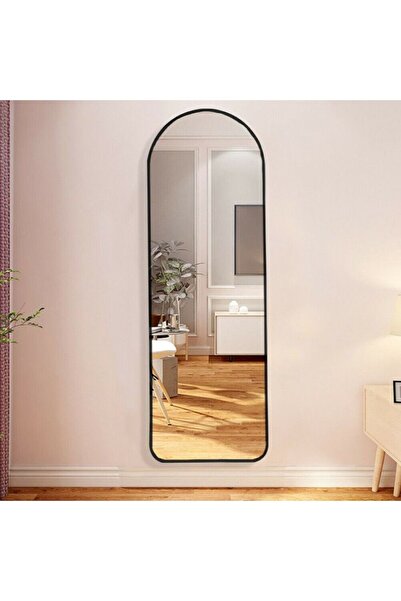 ant home dekoratif ayna, mdf oval kesim boy ayna, duvar aynası 165 X 45 cm