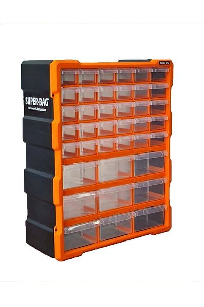 Süper Bag Organizer Set Large Drawer Set 39 Lu Asr-6001