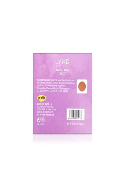 lykd Purple Blush - Cold Tone Red Coffee Color, Gives Warmth to Your Face