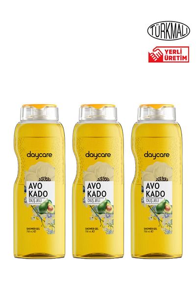 Daycare Avocado Shower Gel 750 ml x 3 Pieces
