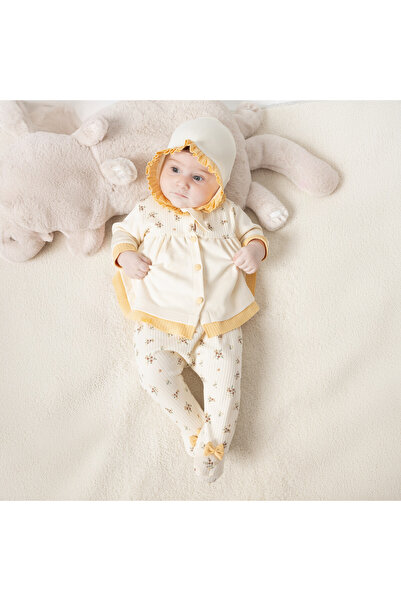 yukobaby bebeğiniz için en doğalı KIZ BEBEK ÇITIR ÇİÇEKLİ 5 'Lİ YENİDOĞAN HAS...