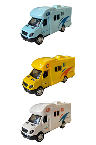 MASEN TOYS METAL ÇEK BIRAK KARAVAN 12 CM ÜÇ RENK OYUNCAK ARABALAR
