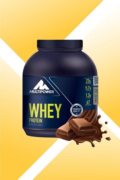 Multipower Whey Protein Chocolate Flavored 2000 Gr