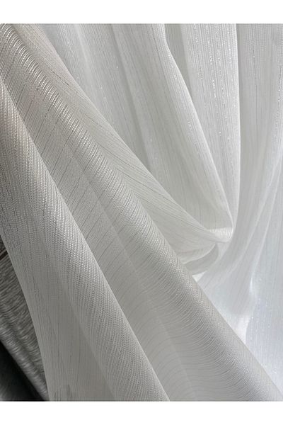 beatiful High Non-Wrinkle 1/3 Sik Pleated Tulle Curtain Linen Silver Striped Thick Gramage Don'T Want Ironing Pipe Pleat