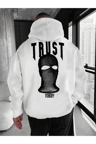 LA GULER Φούτερ με κουκούλα με κουκούλα 3 κλωστών Unisex - Τυπωμένο