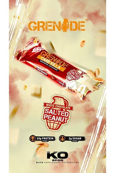 Grenade Carb Killa Protein Bar 60 Gr 12 Pieces