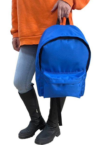 Woys Bags Blue Color Backpack Sports Bag - Blue School Bag Daily Use Bag