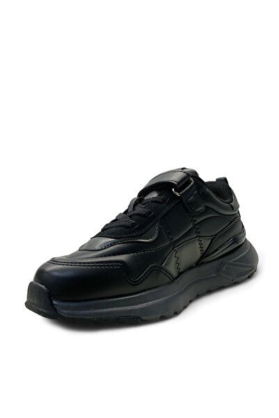 pepino 1798 Ortopedik Erkek Çocuk Siyah/Füme Sneaker
