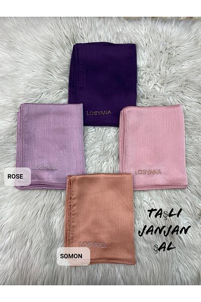 FRESCO SCARFS حجاب جانجان شال فستان سهرة*وردي 13
