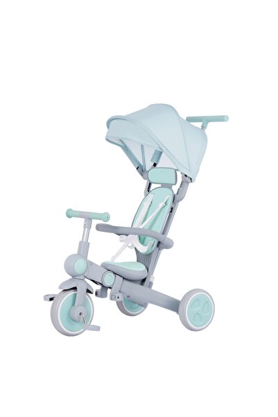 Flashy baby Bebelux Katlanabilir Ve Denge Bisikleti Özeliğine Sahip Üç Tekerl...