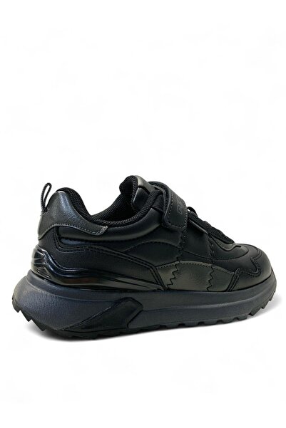 pepino 1798 Ortopedik Erkek Çocuk Siyah/Füme Sneaker