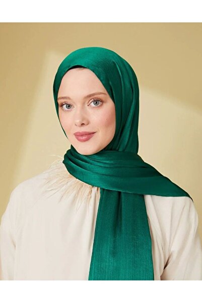 FRESCO SCARFS Hijab Hijab Janjan Evening Dress Shawl Green 28