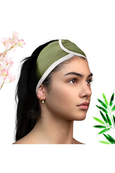 enex life 100% Cotton Athlete's Makeup - Towel and Facial Cleansing Hair Band