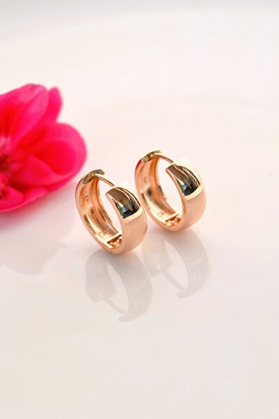 Mu Minamu Alyans Yüzük Model Bombeli Halka Küpe Düz Halka