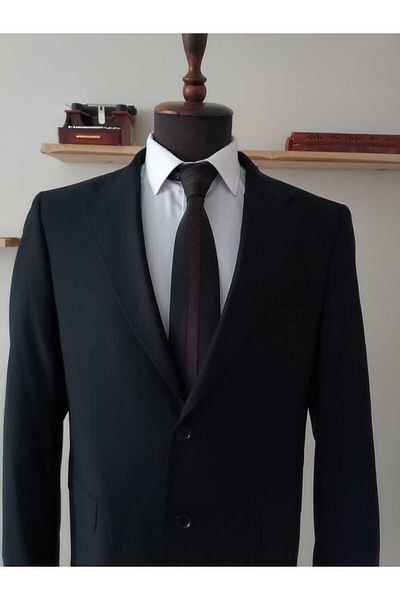 Querinca Black 4 Drop Suit (Taped Tie and Collar Ornament Gift)