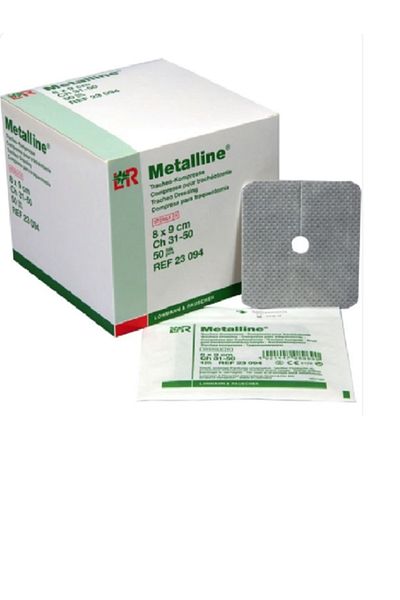 metalline وسادة قنية فضية مقاس 8 × 9 سم 25 قطعة - معدنية