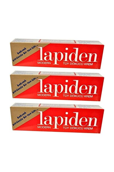 Lapiden LAPİDEN - TÜY DÖKÜCÜ NORMAL KREM 40GR - 3 ADET