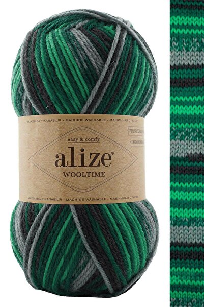 Alize Wool Time %75 Yünlü El Örgü İpi 11012