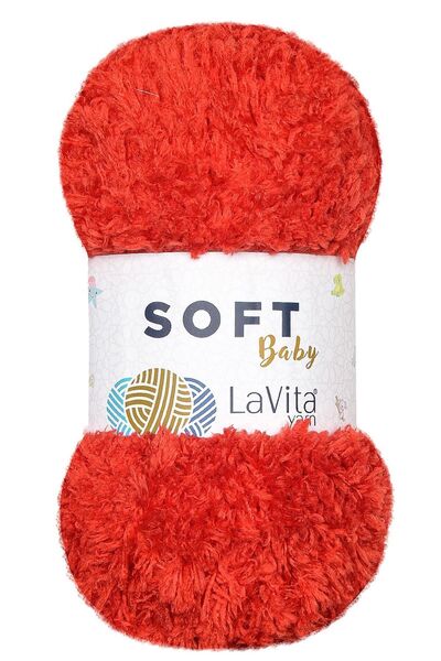 Lavita Soft Baby 2313 Kırmızı Kürk İp