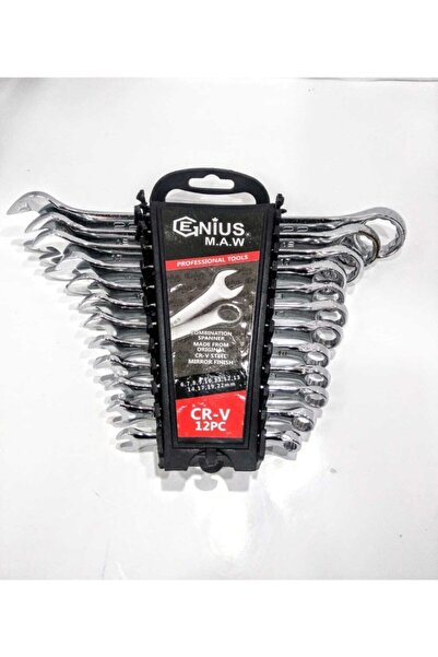 Ender 12 Parça Kombine Anahtar Takımı 12 Li Düz-yıldız 6 X 22 Mm