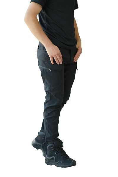 Akıncılar Outdoor 512 Pantaloni negri tactici flexibili din Lycra pentru exterior