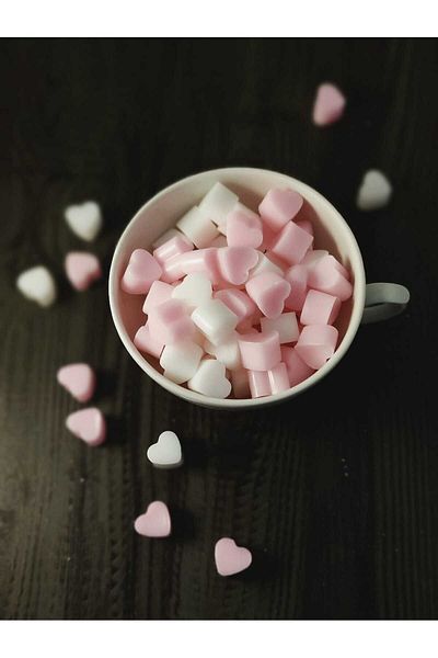 SOO SOAP صابون صغير على شكل قلب هدية مزخرفة