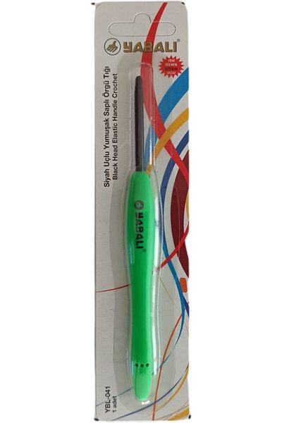 Yabalı Black Tip Soft Handle Knitting Crochet No: 4mm