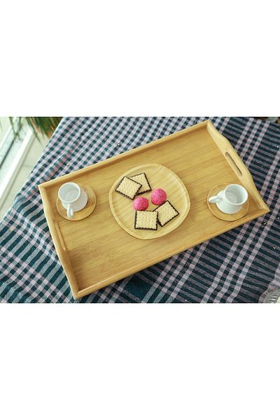 BALSA Bamboo Folding Leg Tray & Joy Tray & Presentation Tray 50x31cm