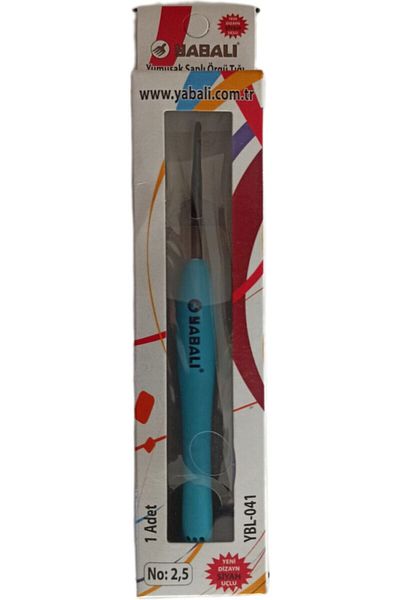 Yabalı Black Tip Soft Handle Knitting Crochet No:2.5mm