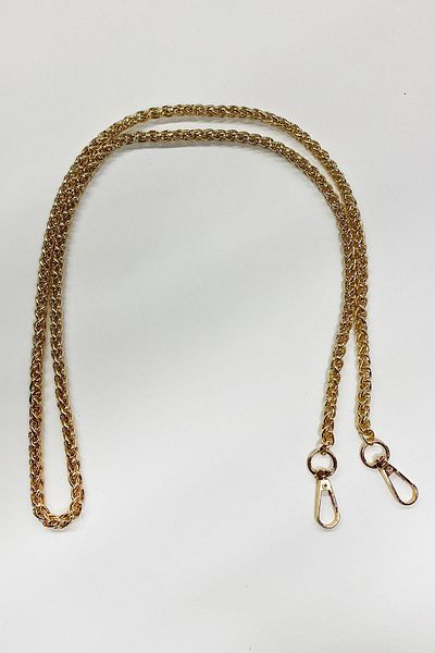 Şirin Yün 120cm Gold Hair Braided Chain Bag