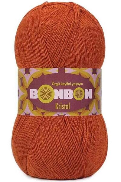 BONBON Κωδικός χρώματος κρυστάλλινης ίνας: 98871-Σκούρο πορτοκαλί