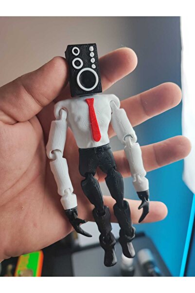 FigürDizayn SKİBİDİ TOİLET SPEAKER MAN FİGÜRÜ HAREKETLİ