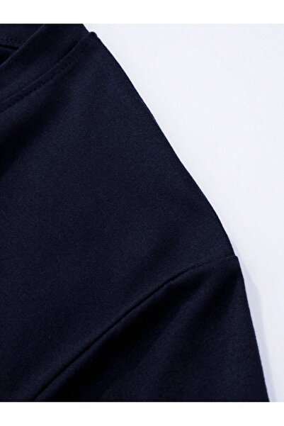 Mad&Calf Μπλουζάκι Unisex Live In The Moment με στάμπα Oversize